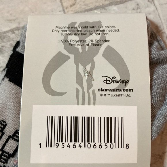 Star Wars The Mandalorian Baby Yoda No-Show Socks & Shoe Charms Jibbetz Bundle - Picture 6 of 7